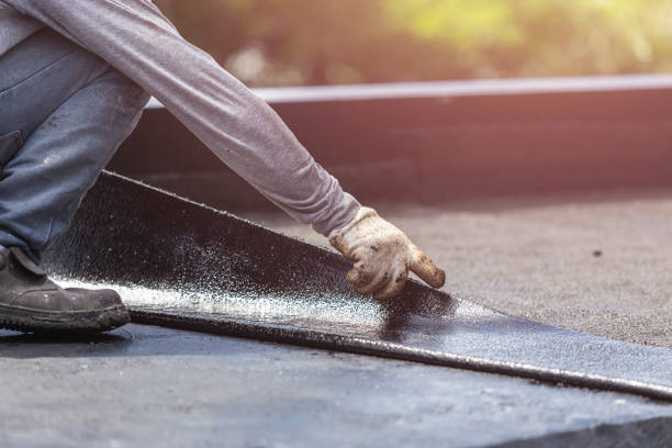 Professional Exterior Waterproofing technician working in Pulaski, VA